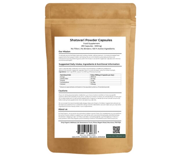 shatavari powder capsules